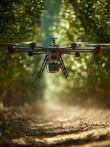 Аренда агродрон для разбрасывания сухих смесей или семян, картирования полей