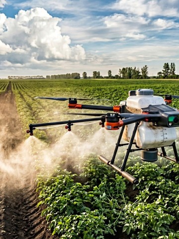 Обработка дронами и малой авиацией пестицидами - Ростов