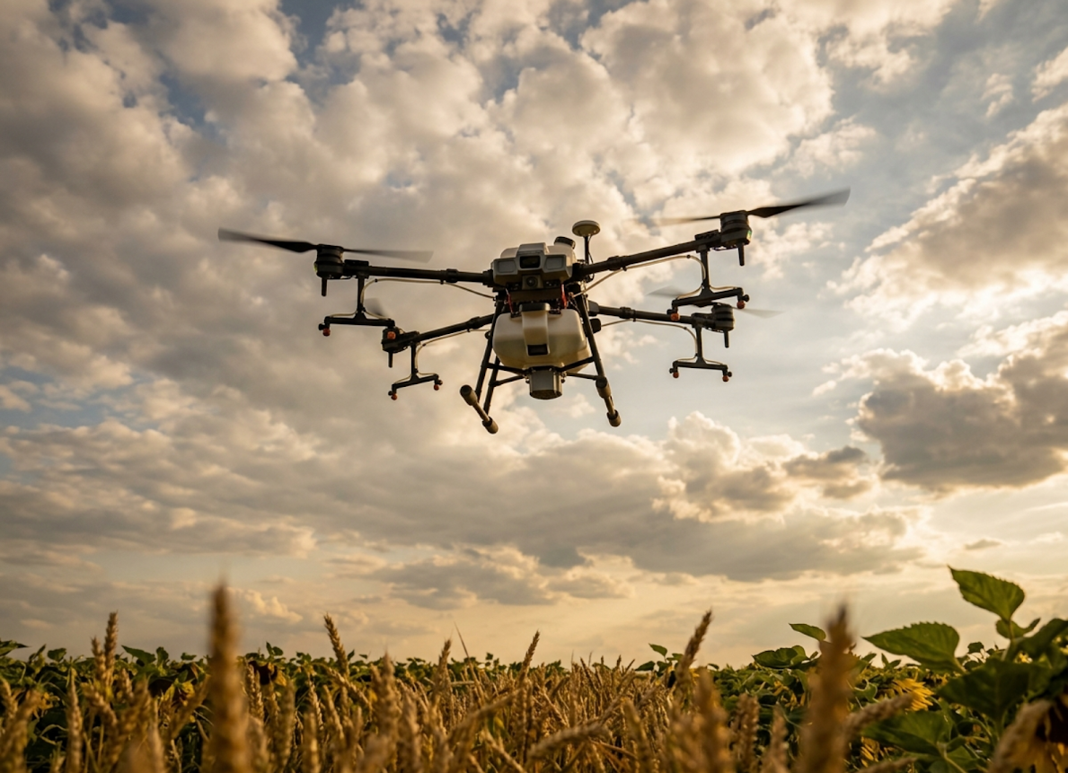 Профессиональные агродроны для внесения удобрений и картографии в Республике Крым и Ростовской области