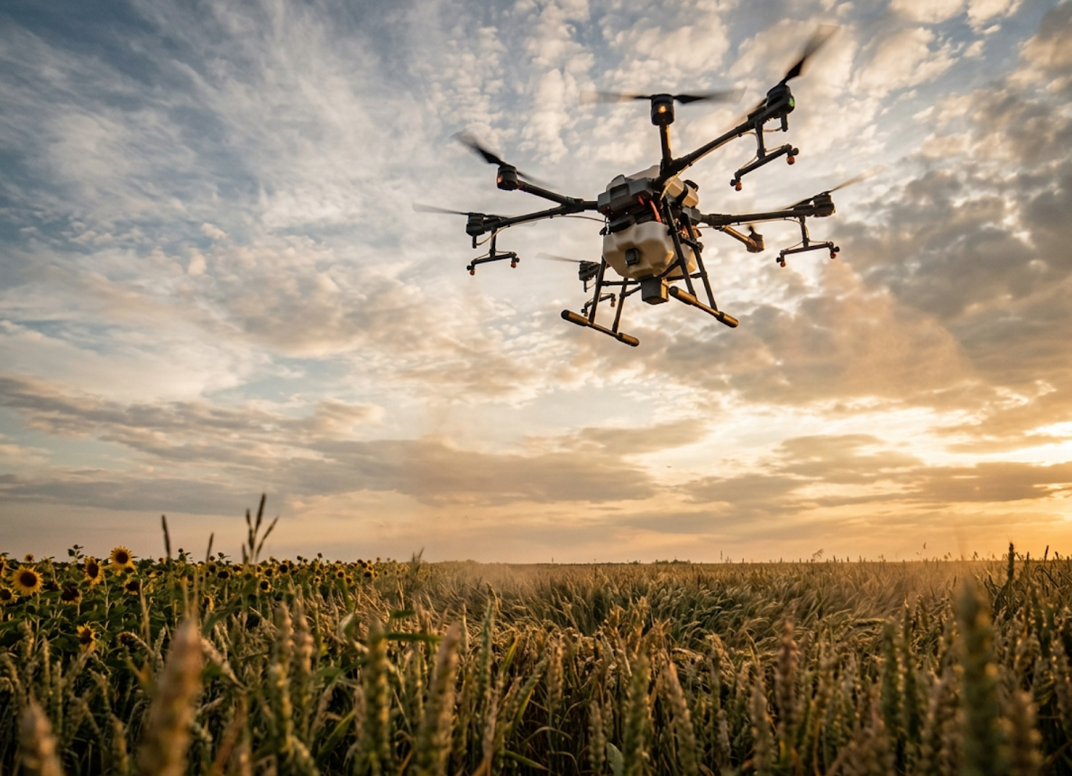 Профессиональные агродроны для опрыскивания в Ростовской области