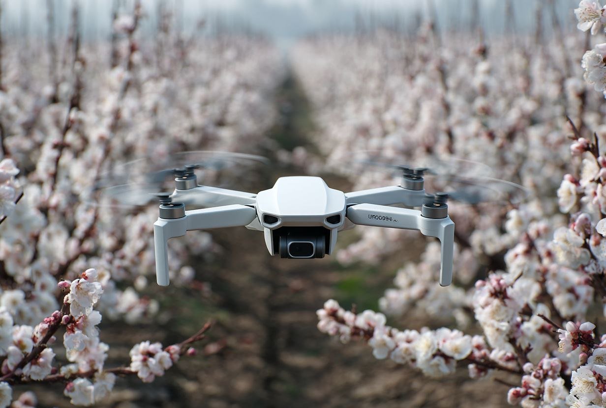 Агродрон для эффективного удобрения и обработки полей