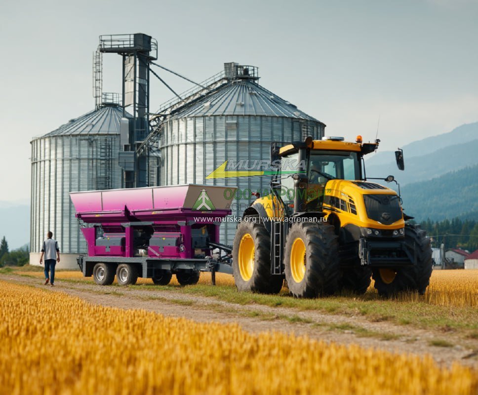 Плющение и консервирование зерна - низкозатратное производство кормов