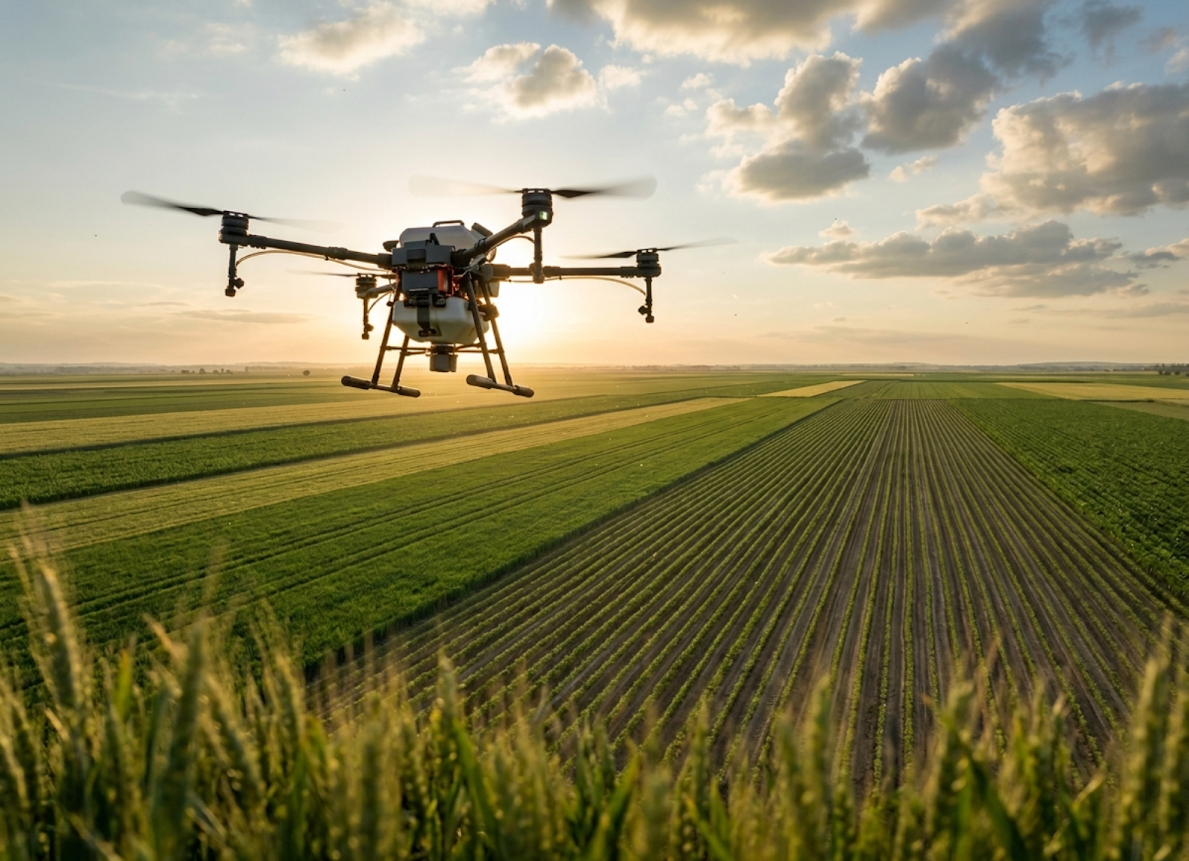 Купить агродроны сельскохозяйственные в Ростовской области: преимущества и услуги