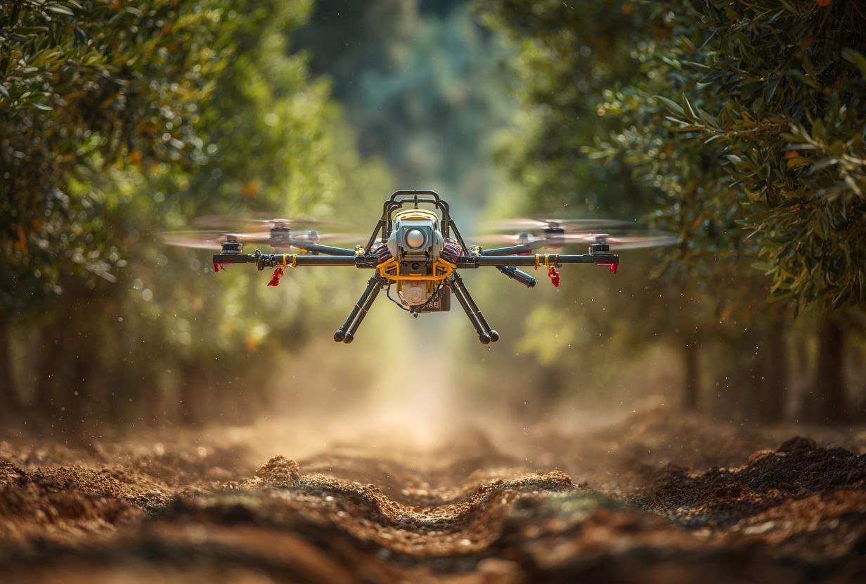 Услуги агродронов для быстрого внесения удобрений и защиты урожая Краснодарский край